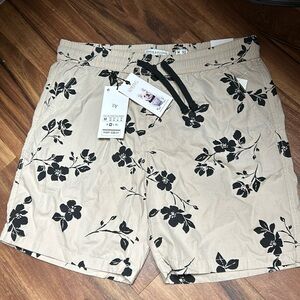 NWT! Denim & Flower Shorts